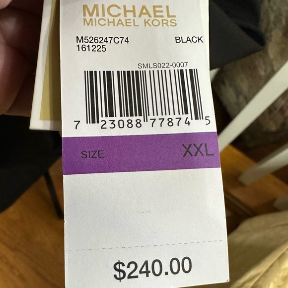 🧥NWT Michael Kors Snap Front Belted Coat XXL 🧥 - Picture 5 of 12